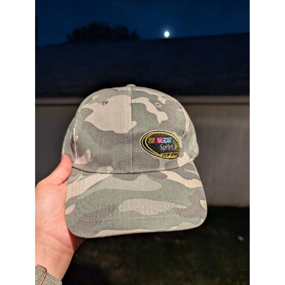 NASCAR‎ Sprint Cup Series Camo Hat Octagon Racing Cap Motorsport